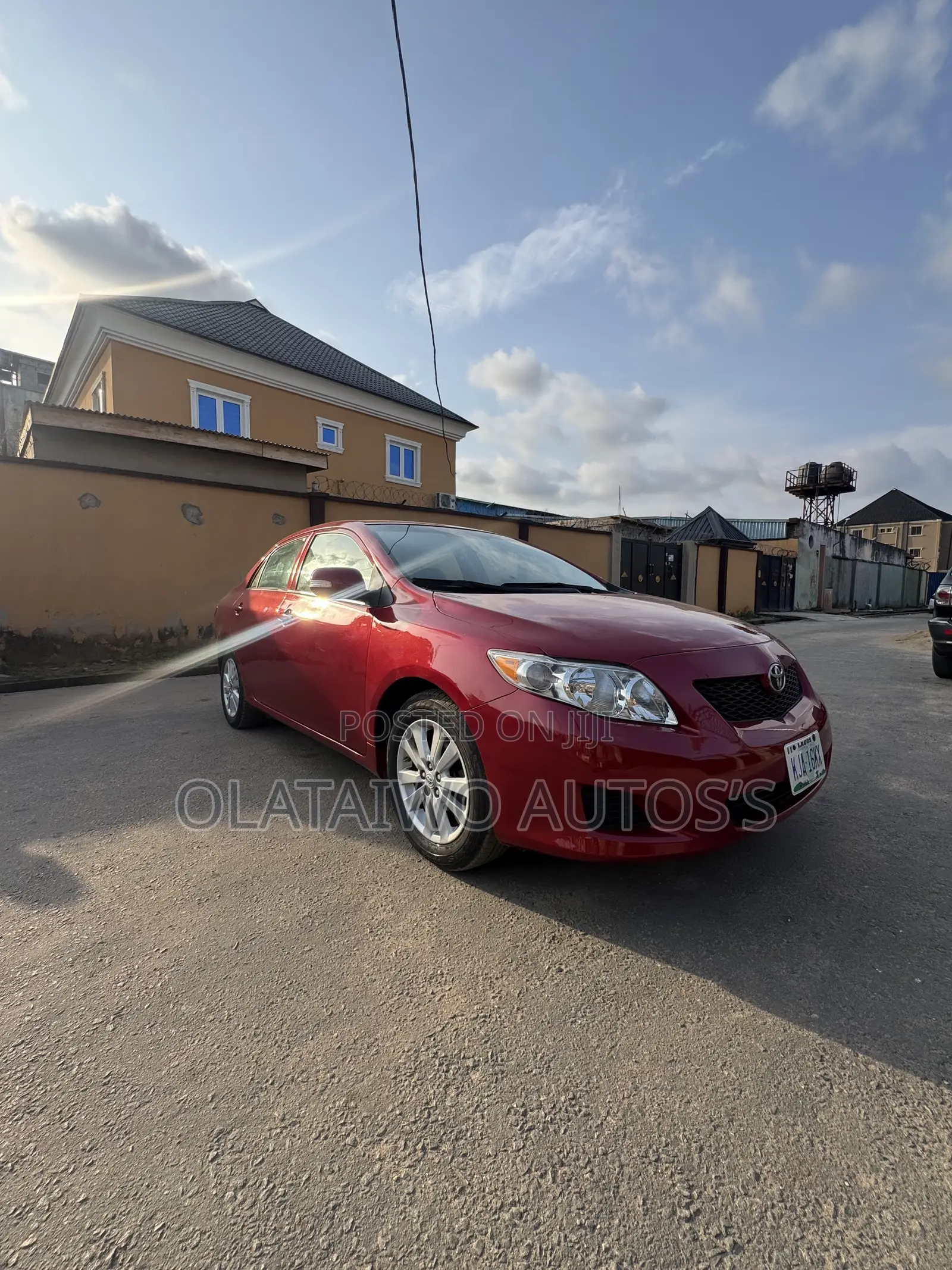 Toyota Corolla LE 4dr Sedan (1.8L 4cyl 4A) 2010 Red