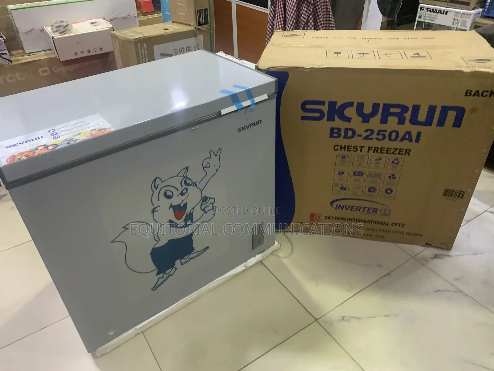 SKYRUN 200L Inverter Freezer for Restaurants and Food Businesses