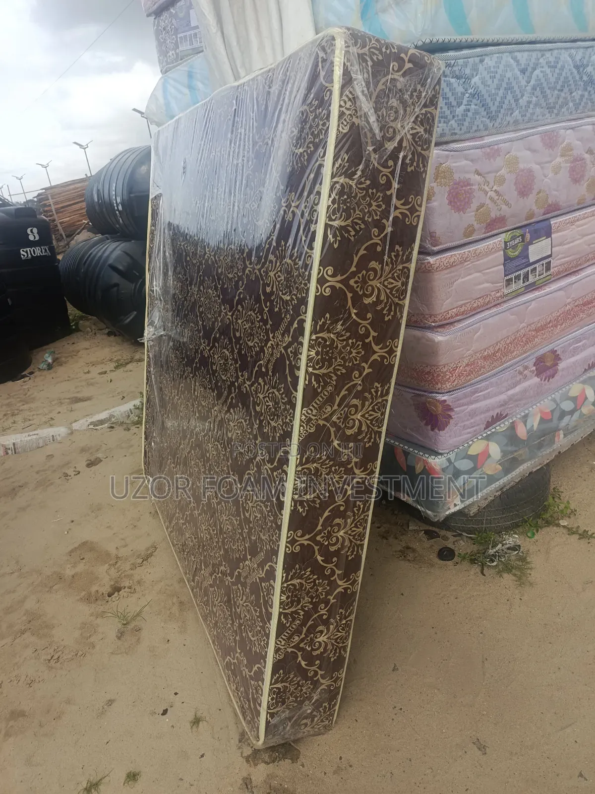 6*6*10 Super Classic Semi Orthopaedic Mattress (120kg)