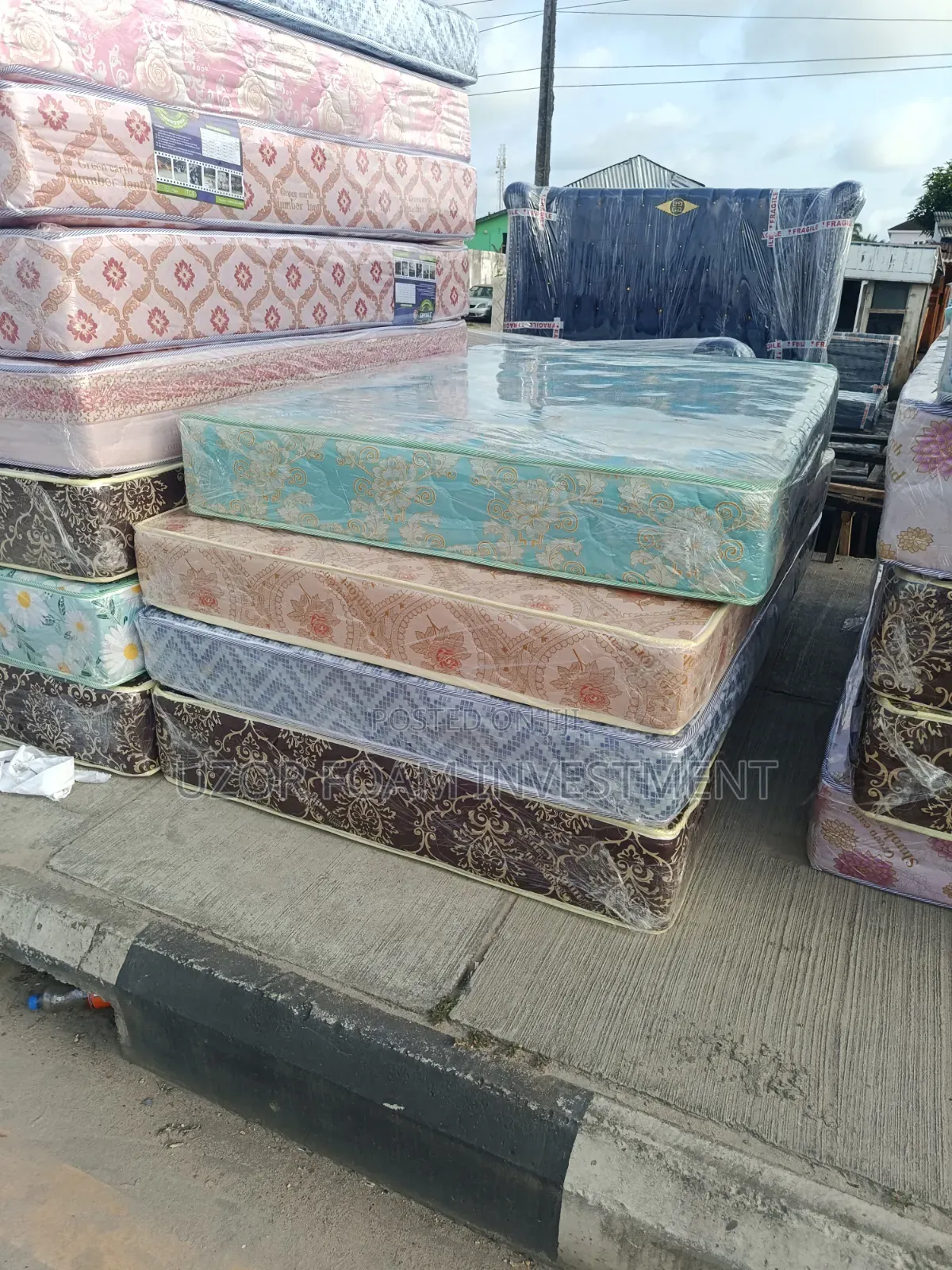 6*6*10 Super Classic Semi Orthopaedic Mattress (120kg)