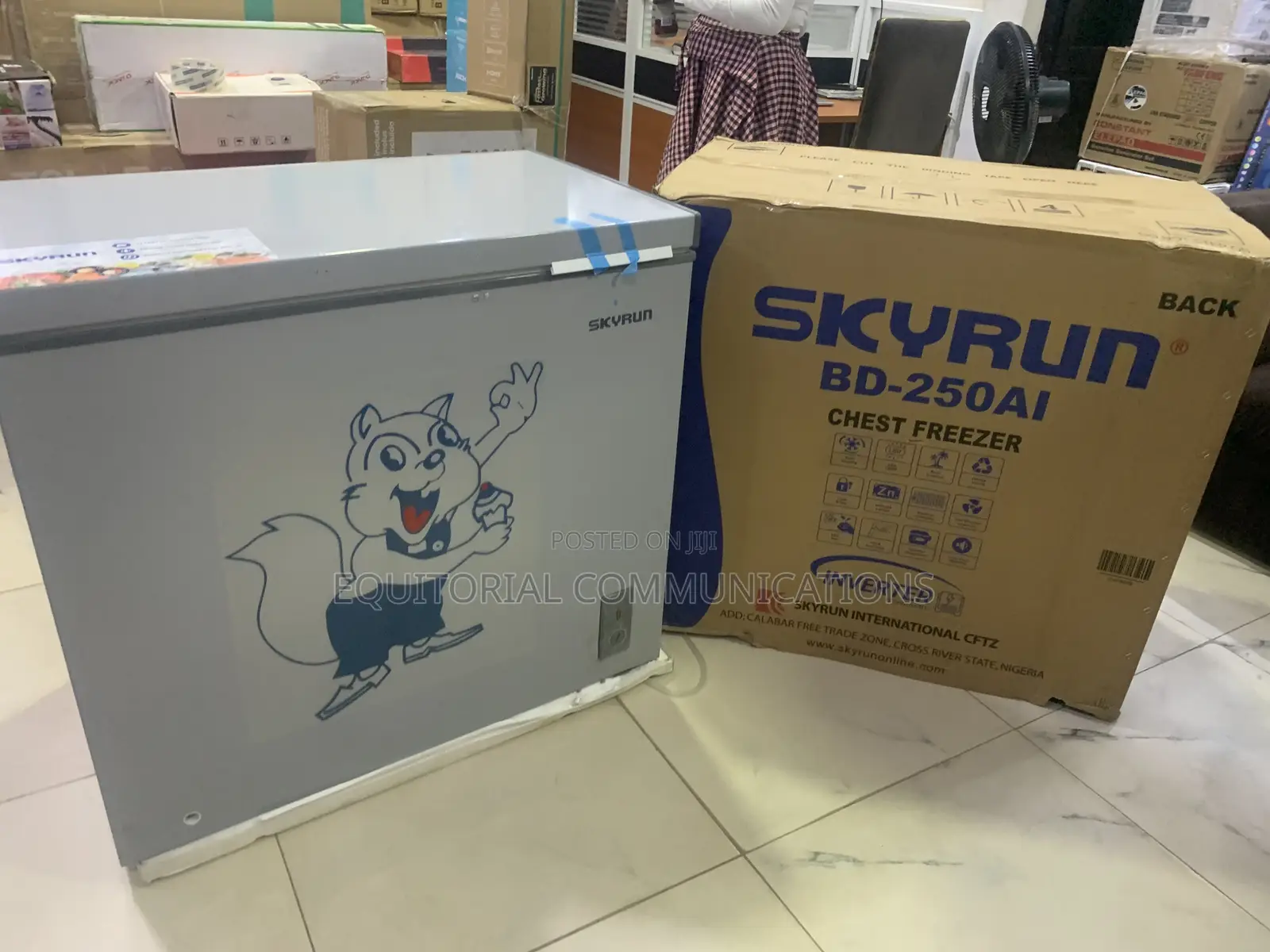SKYRUN BD-250AI: 200L Space for Your Frozen Essentials
