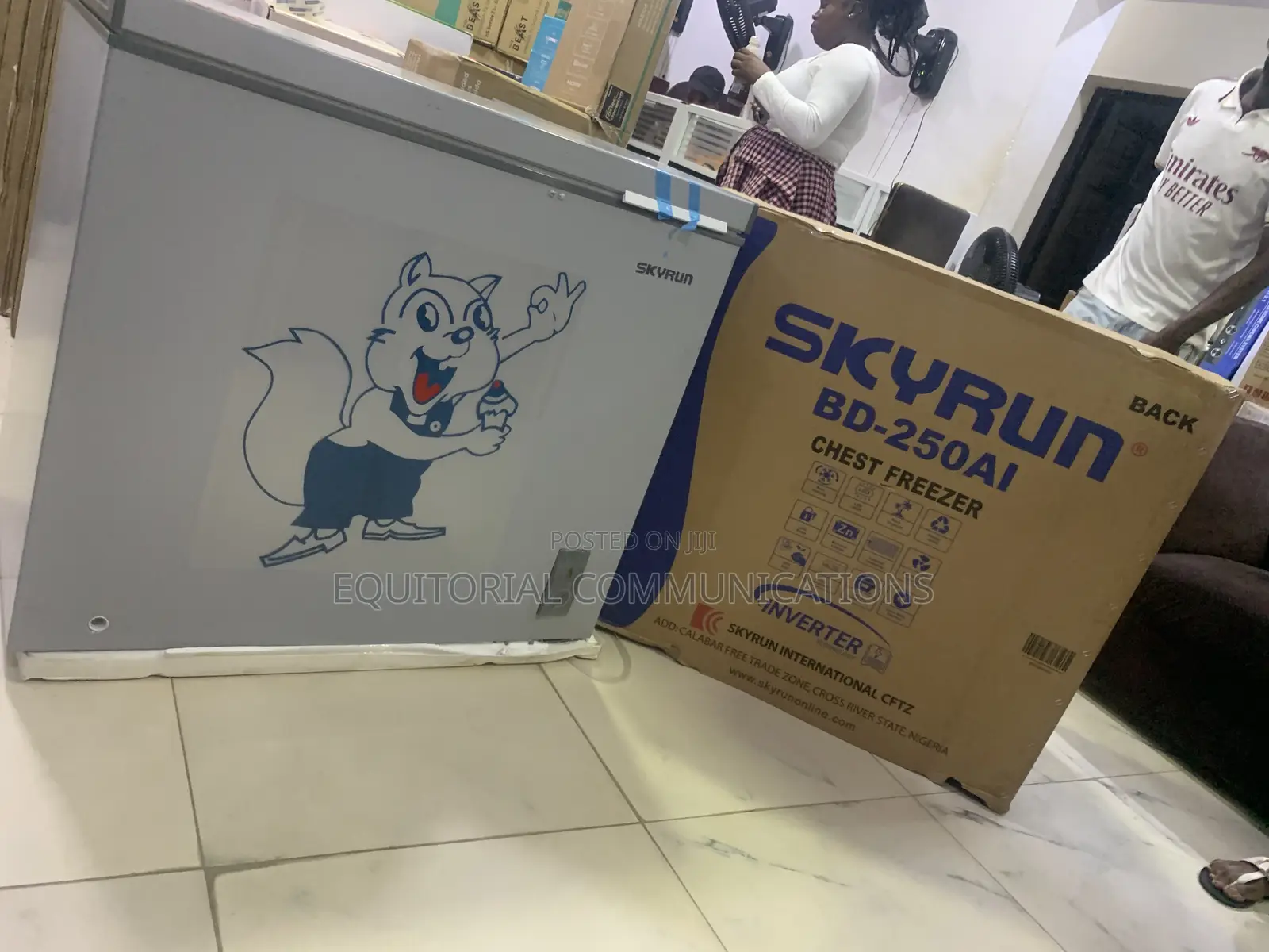 SKYRUN BD-250AI: 200L Space for Your Frozen Essentials
