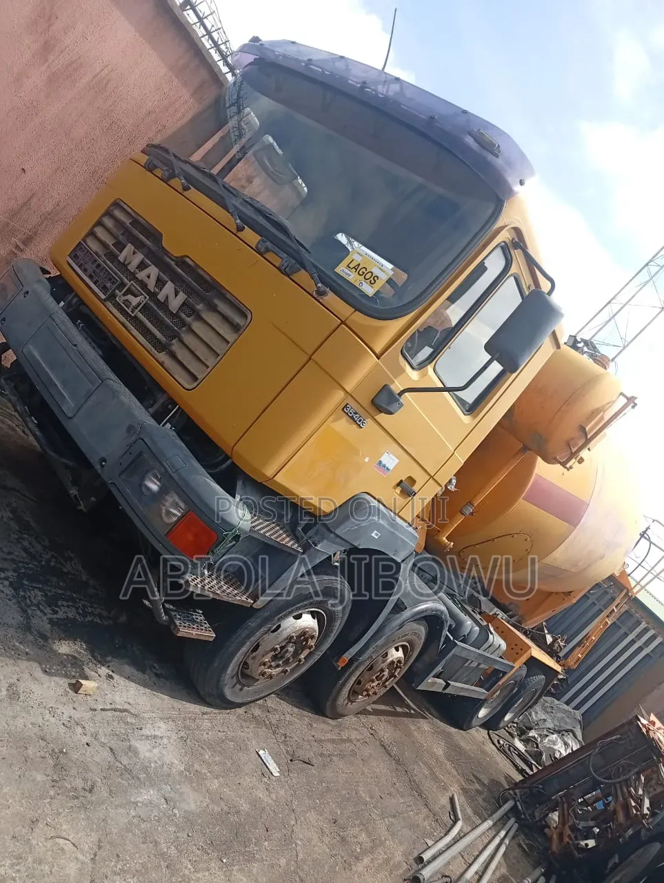 Man Concrete Mixer 35.403