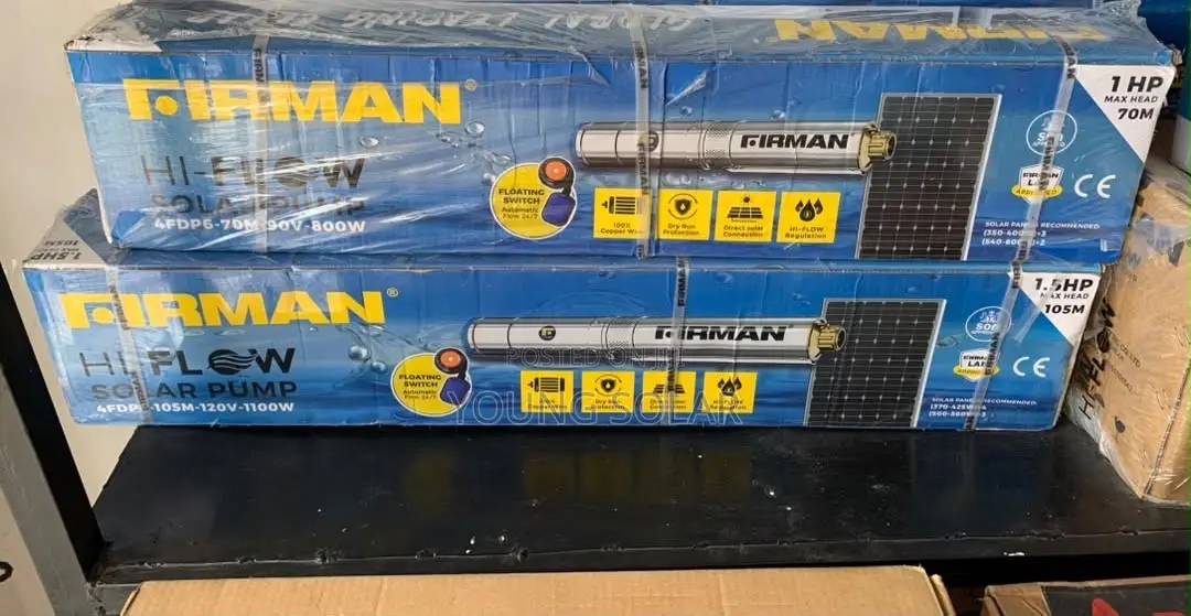 1.5hp Fireman Solar Pump