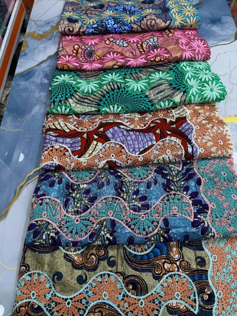Ankara Cord Lace