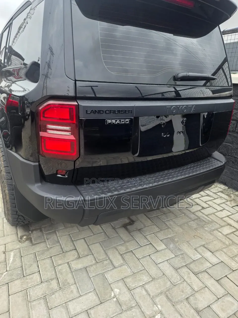 New Toyota Land Cruiser Prado 2025 Black