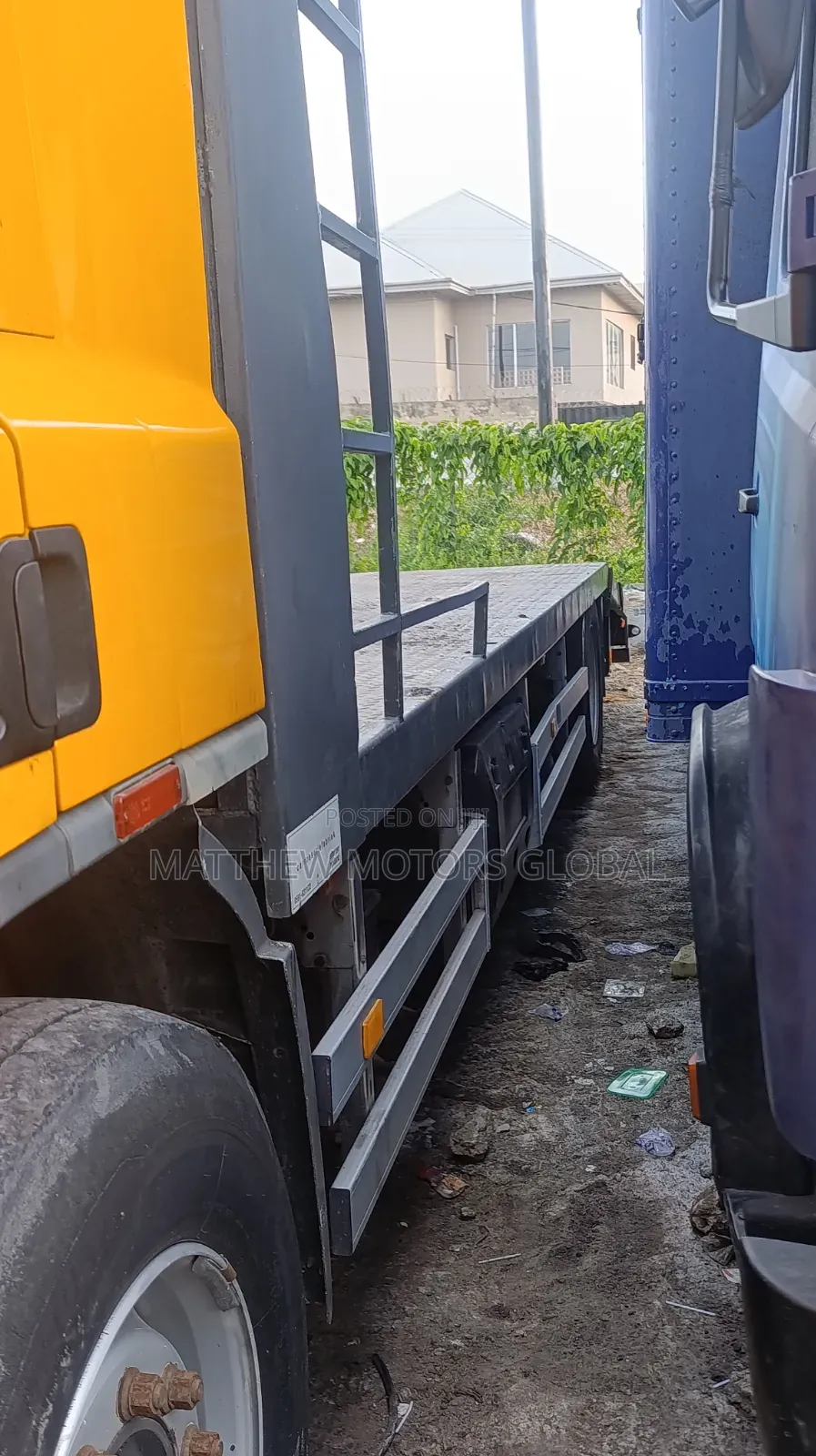 Foreign Used DAF 75 Ati 240 Flatbed Truck