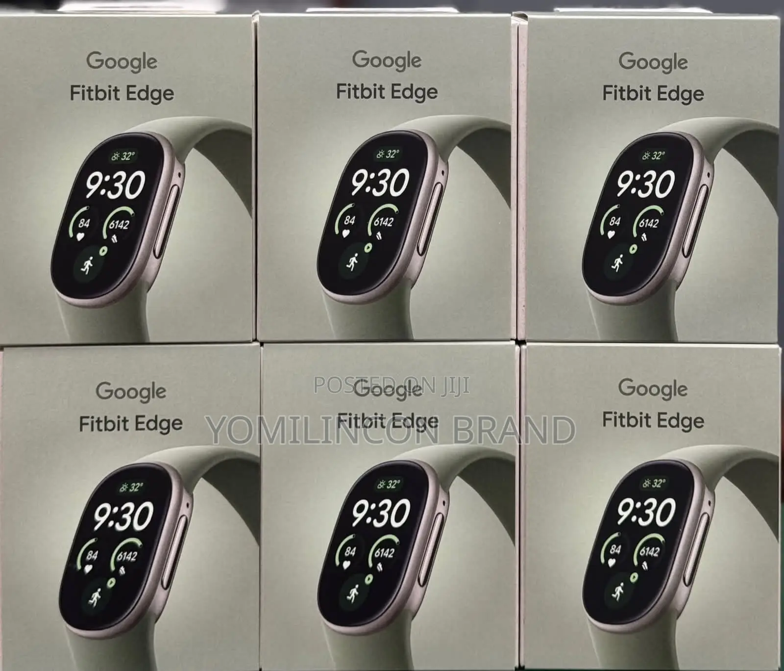 Google Fitbit Edge - Activity Tracker - Pyrite/Olive