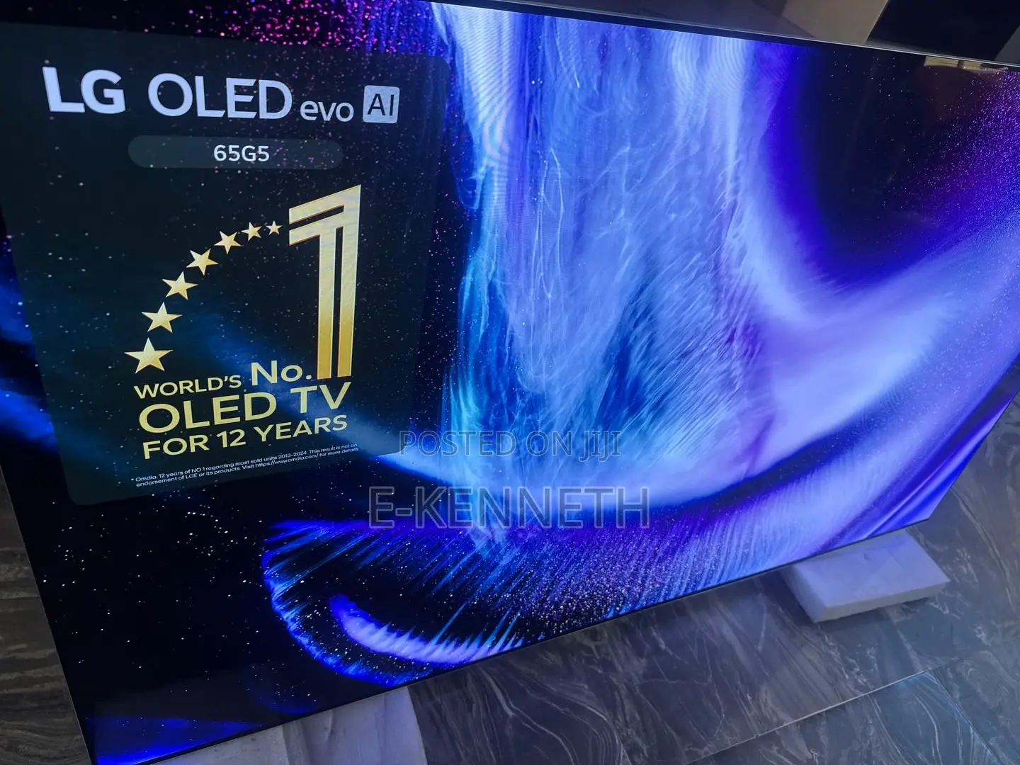 LG 65” Inches G5 Oled Evo 4k Smart TV With