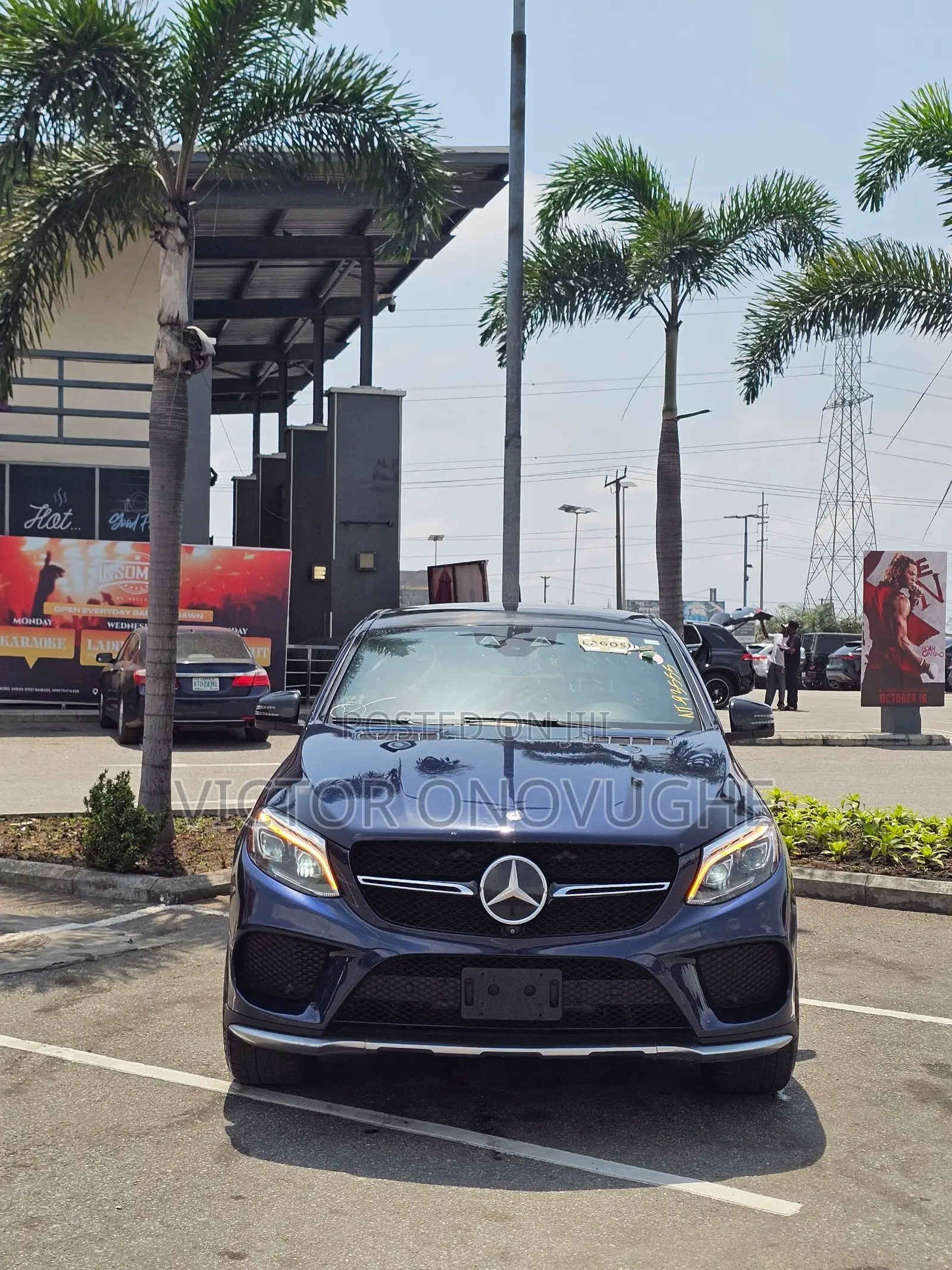 Mercedes-Benz GLE-Class AMG GLE 43 4MATIC 2017 Blue