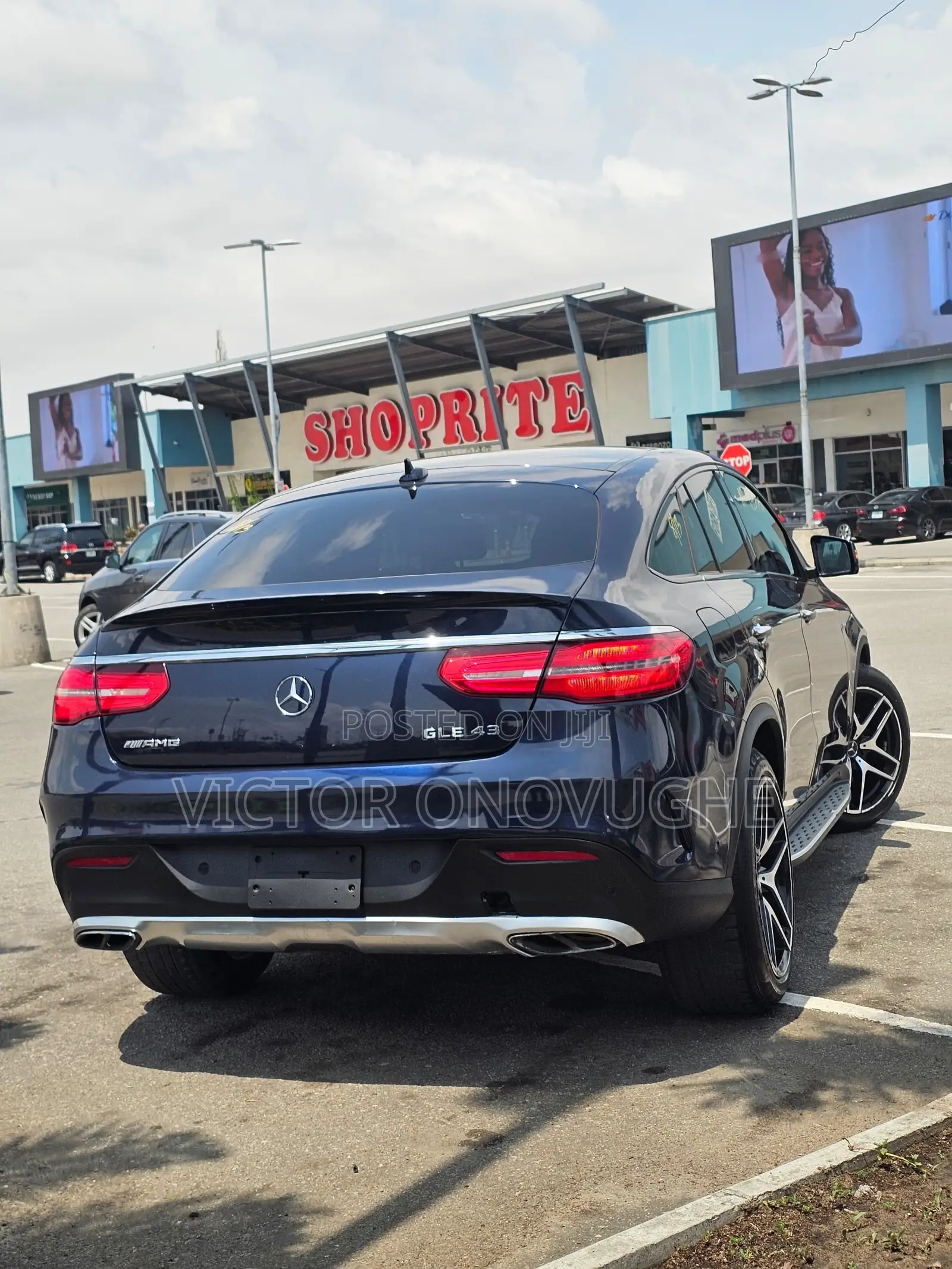 Mercedes-Benz GLE-Class AMG GLE 43 4MATIC 2017 Blue