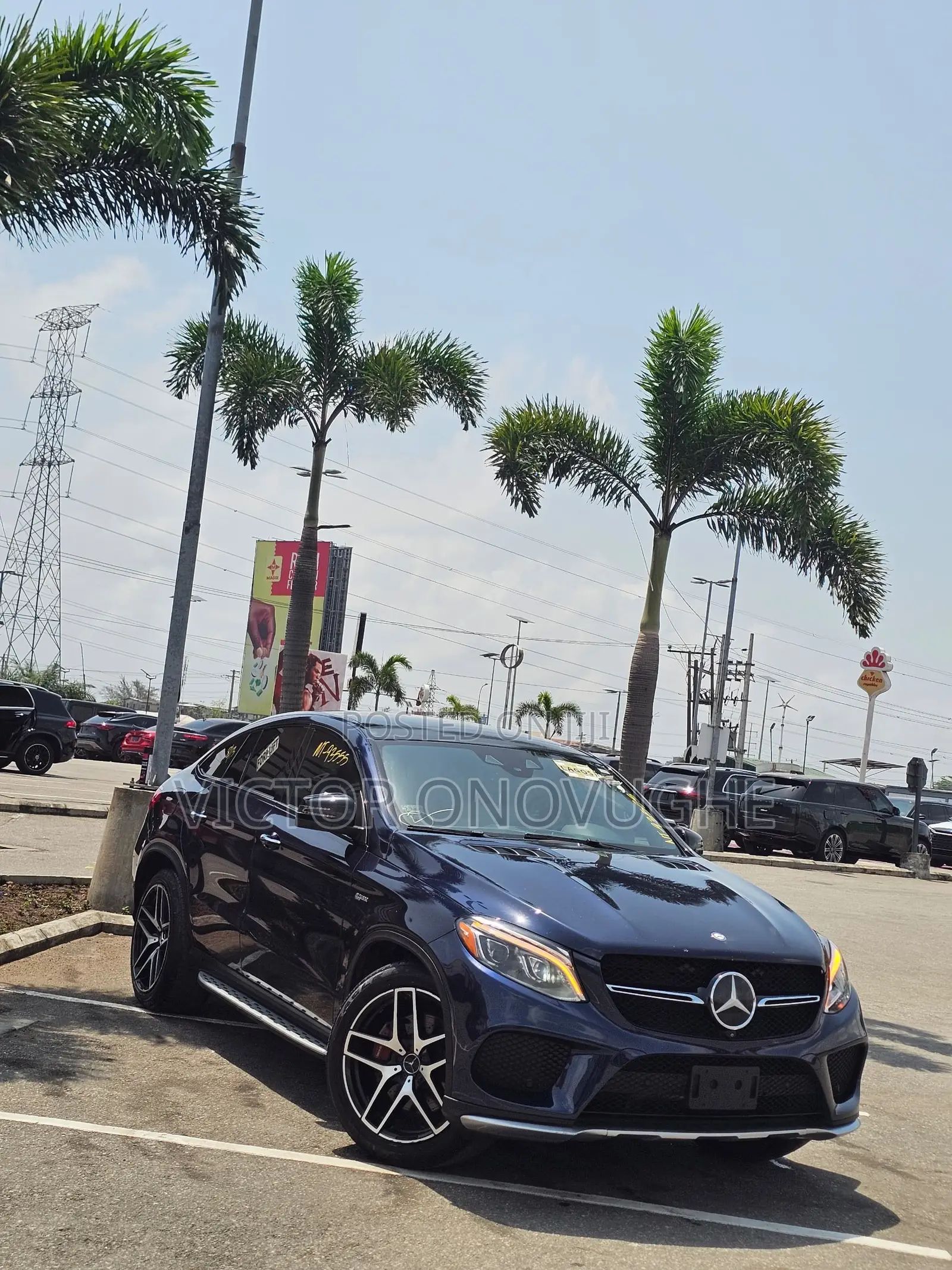 Mercedes-Benz GLE-Class AMG GLE 43 4MATIC 2017 Blue