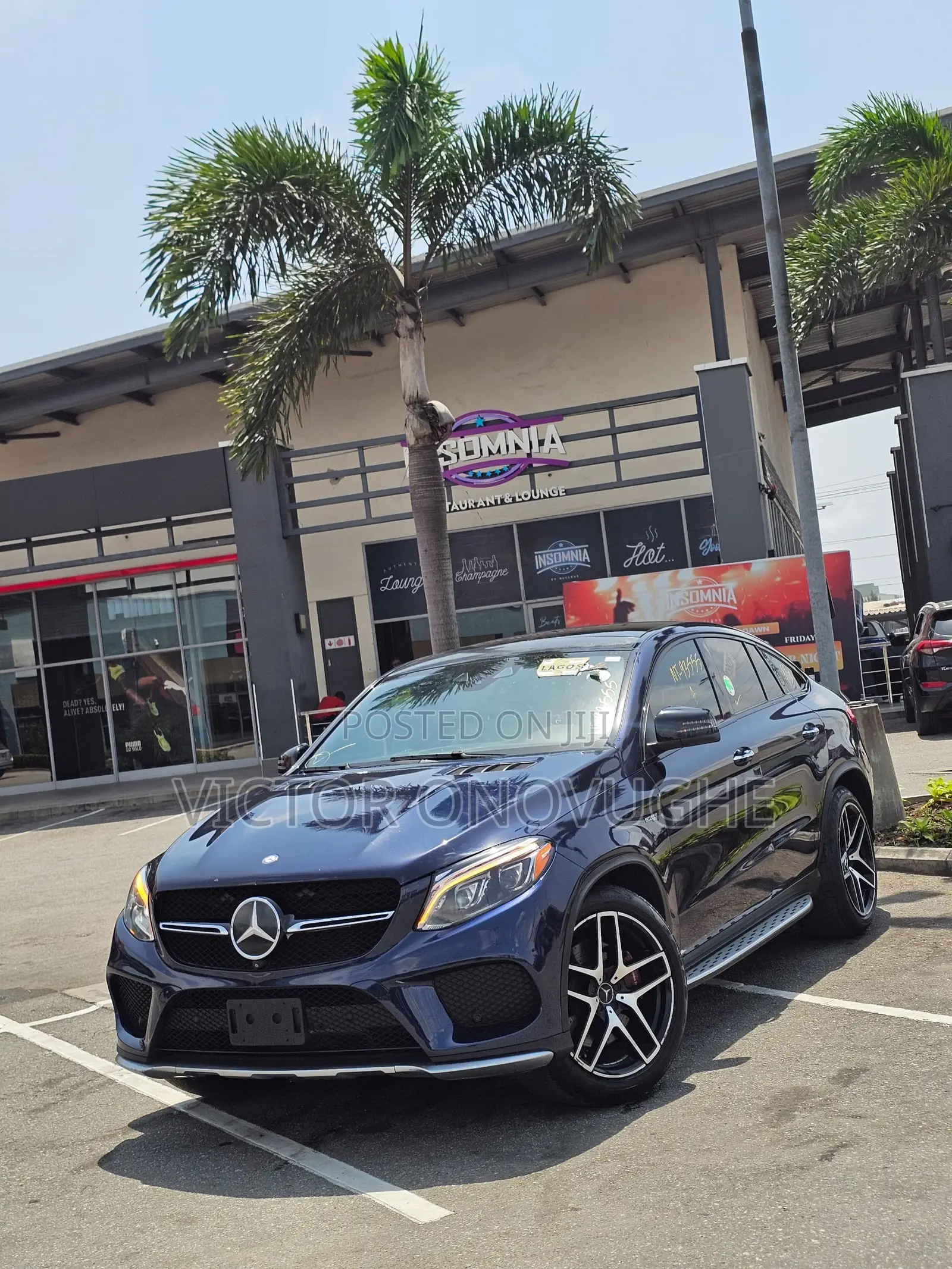 Mercedes-Benz GLE-Class AMG GLE 43 4MATIC 2017 Blue