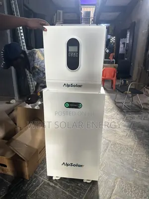 16KWh 51.2V AlpSolar Lithium Battery and 11KVA Hybrid Solar Inverter.