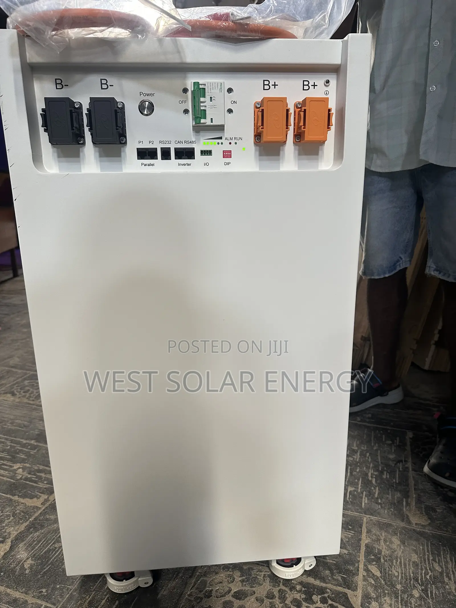 16KWh 51.2V AlpSolar Lithium Battery and 11KVA Hybrid Solar Inverter.