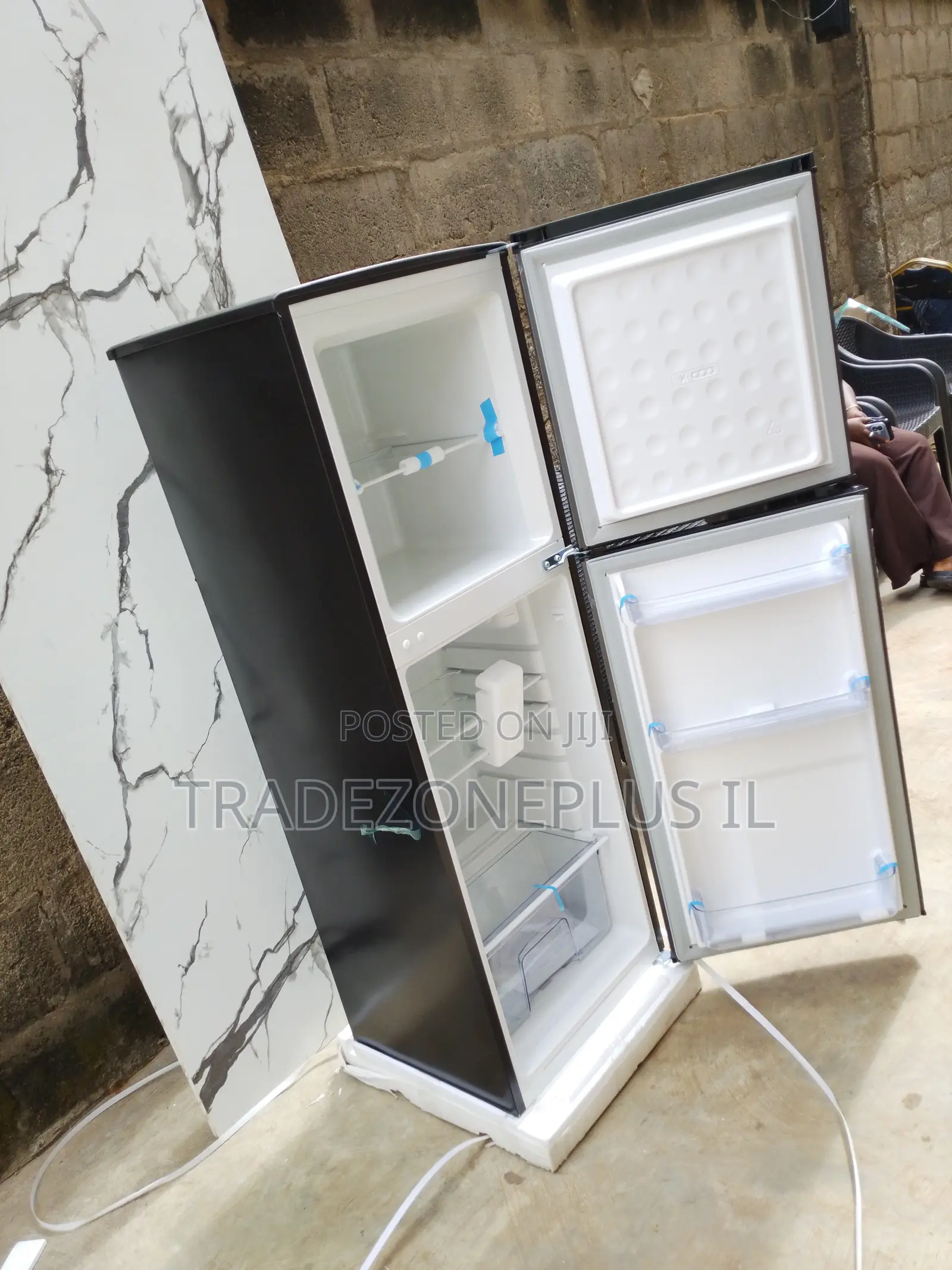 Skyrun BCD-145A Compact Double Door Fridge