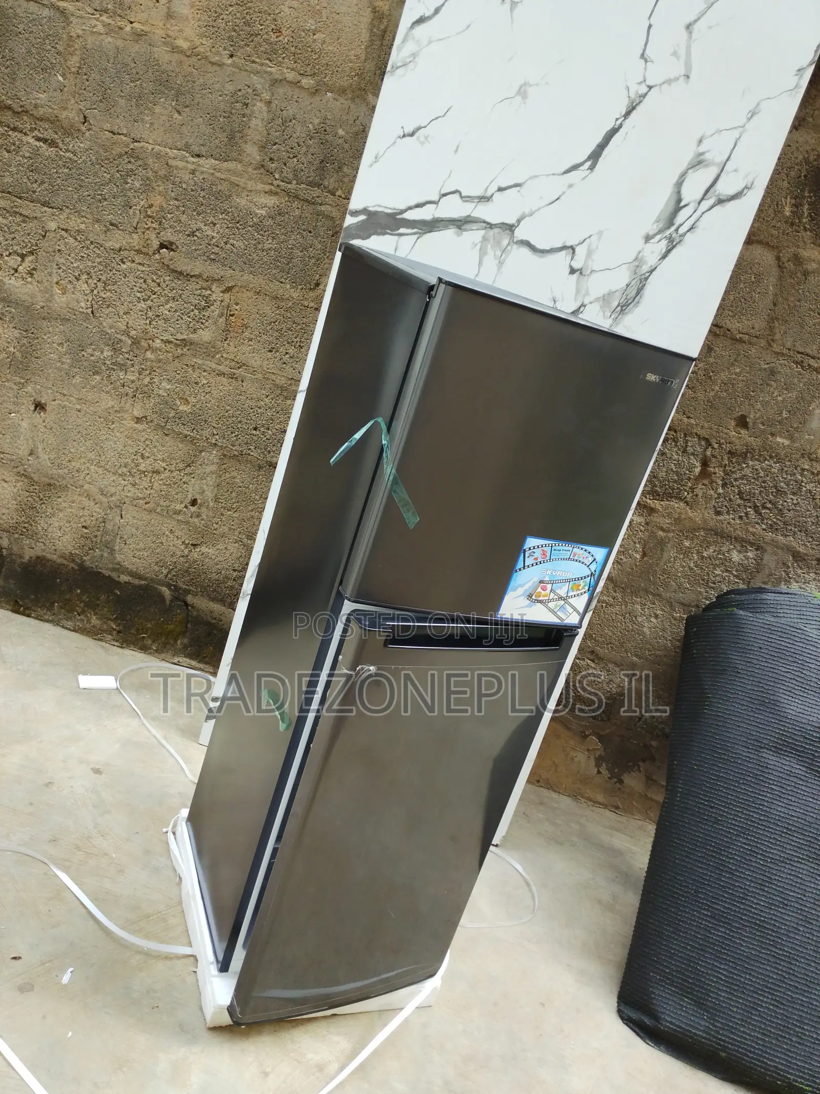 Skyrun BCD-145A Compact Double Door Fridge