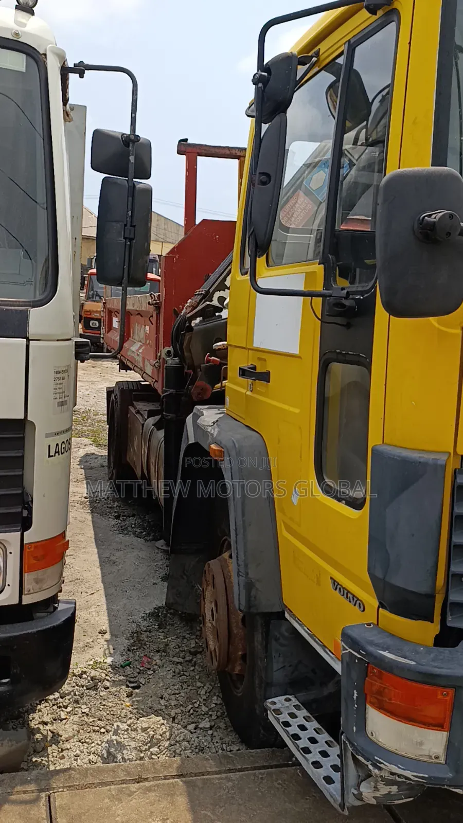 Newly Arrived Volvo Fl6 Tipper With 4.5tons Hiab