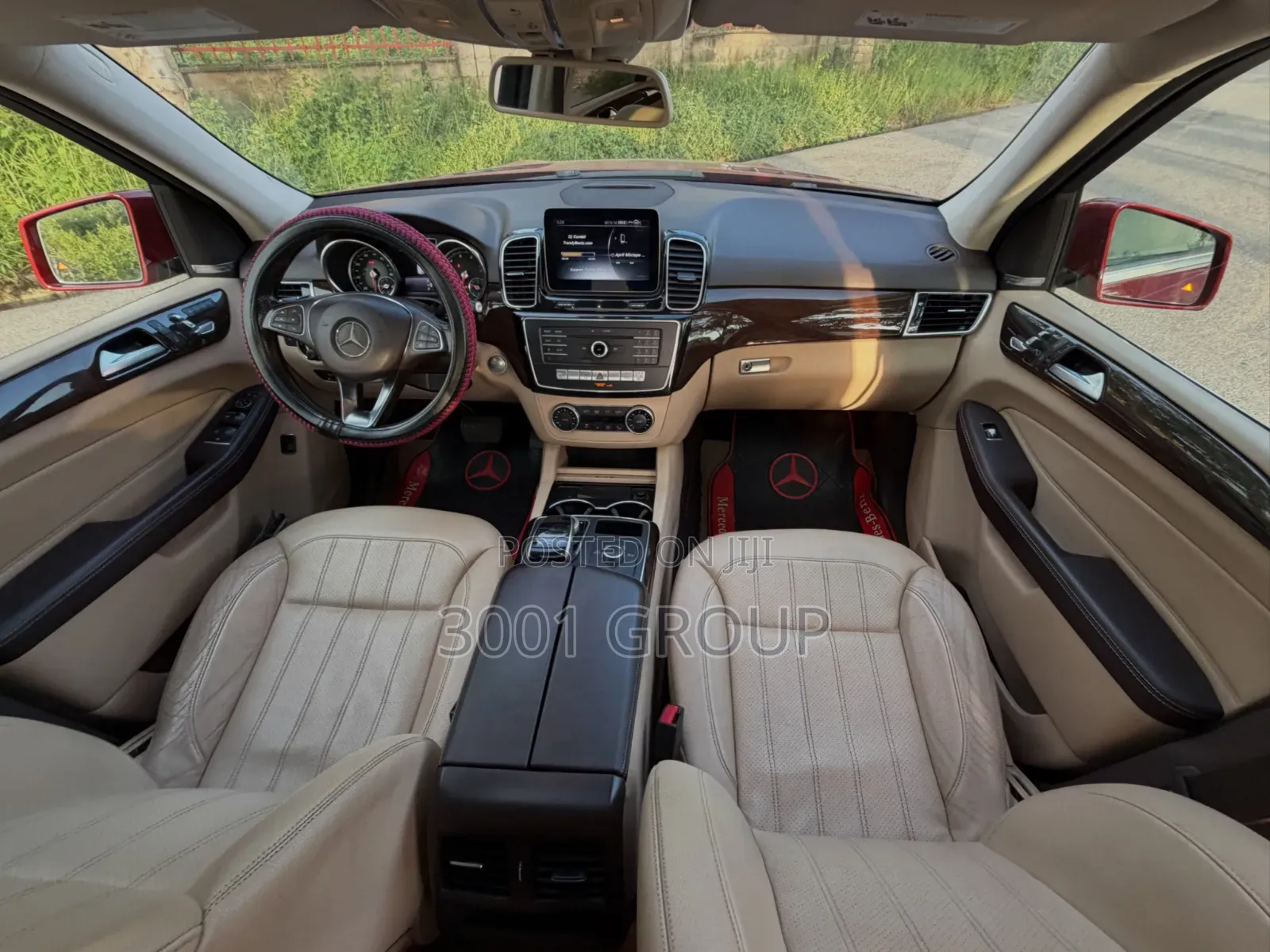 Mercedes-Benz GLE-Class 2017 Red