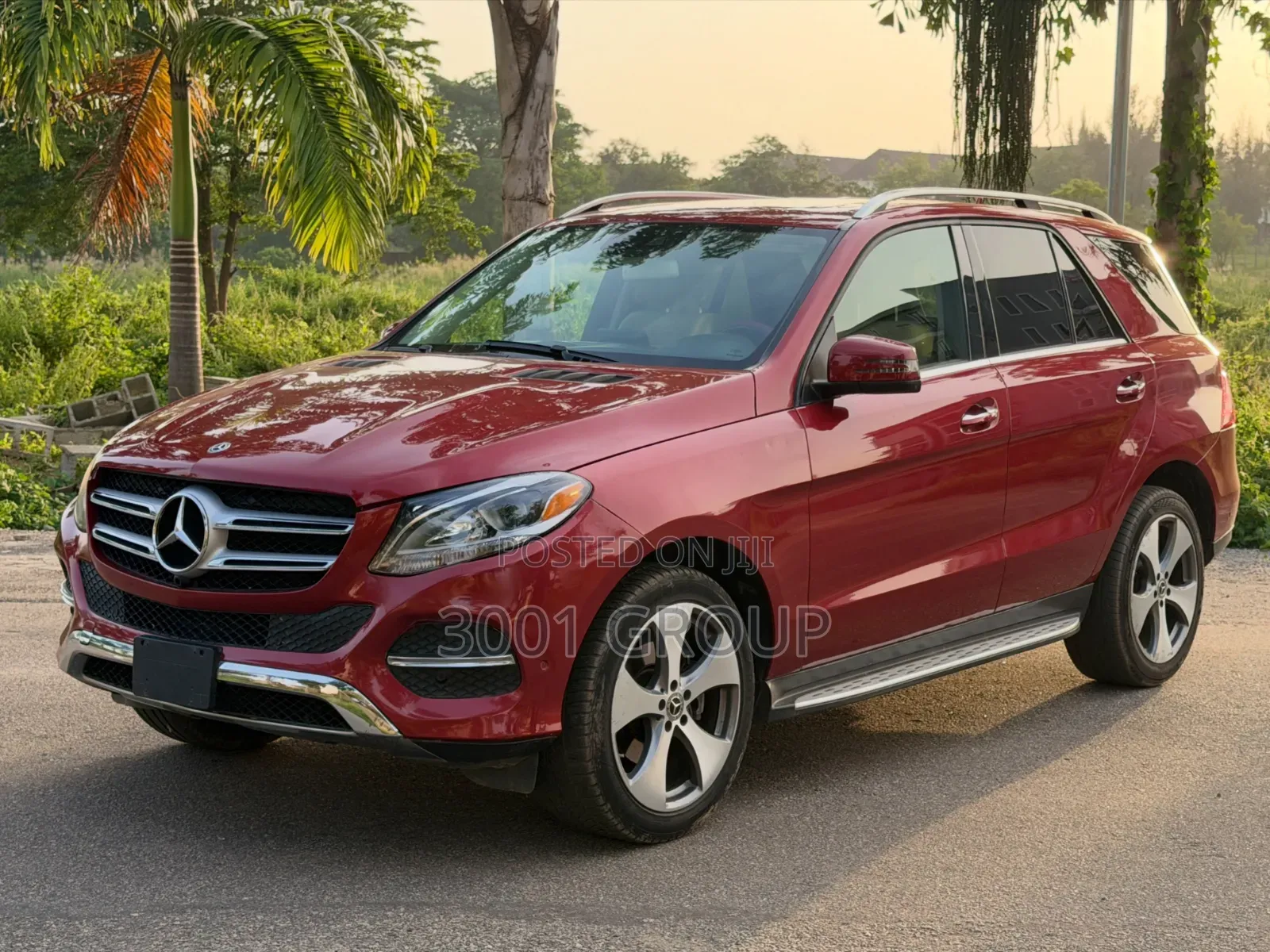Mercedes-Benz GLE-Class 2017 Red