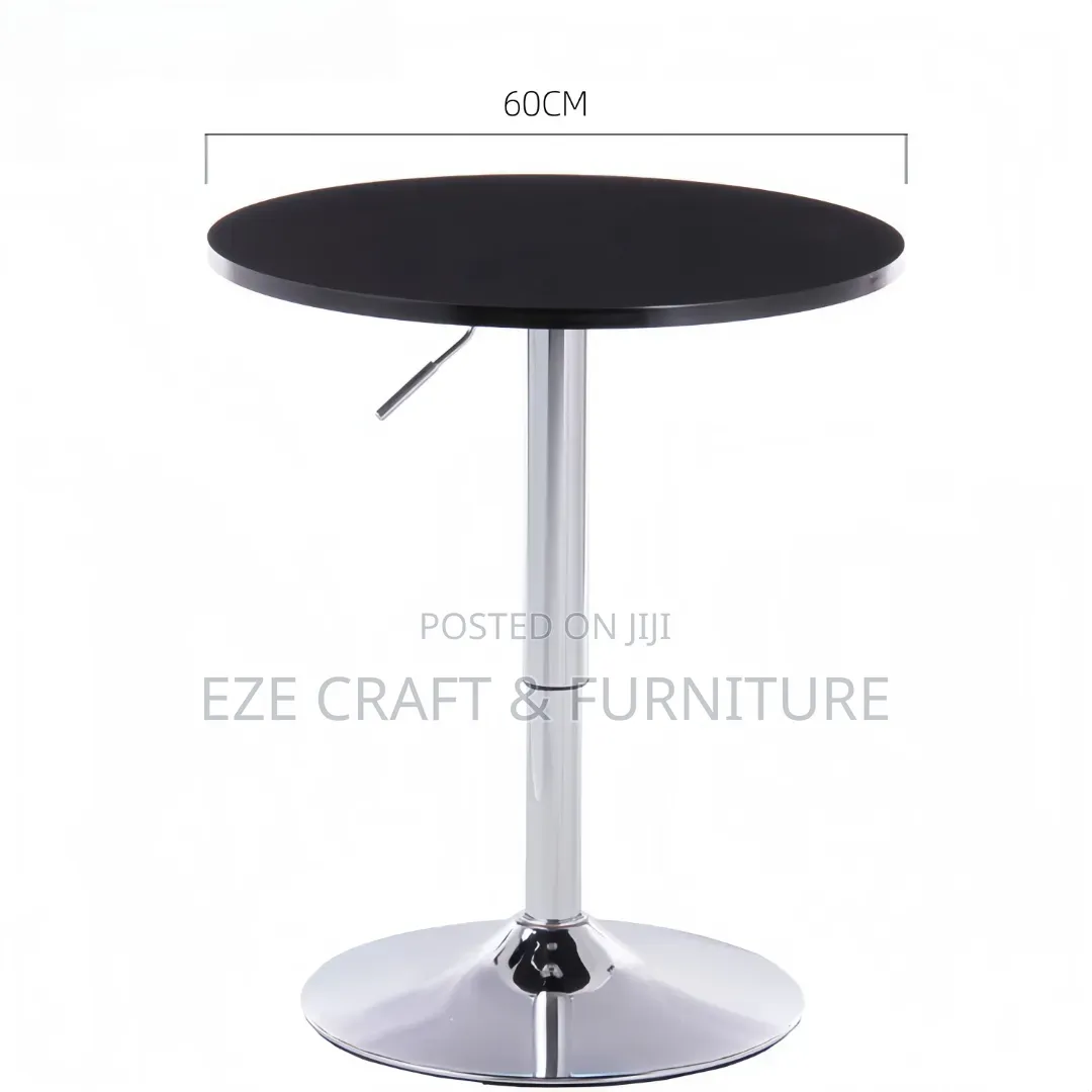 Height Adjustable Bar Table