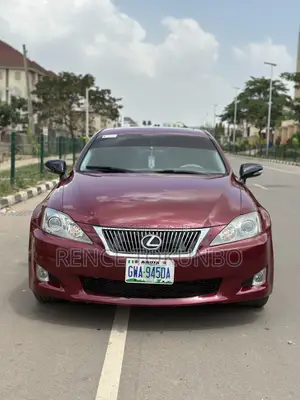Lexus IS 250 Automatic 2010 Red