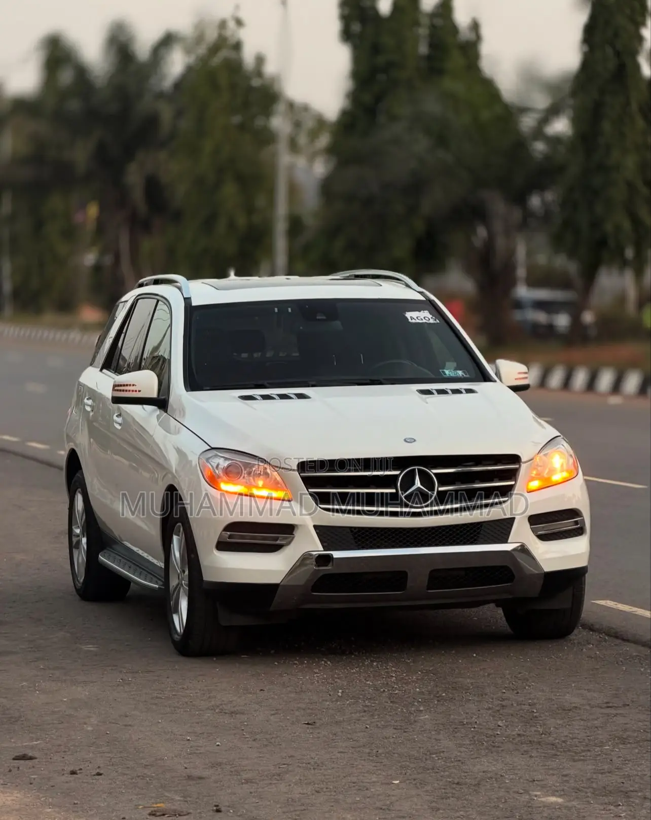 Mercedes-Benz M Class ML 350 4Matic 2013 White