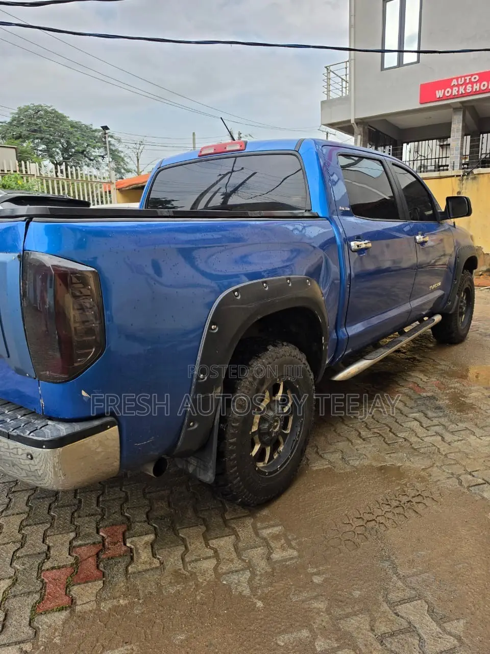 Toyota Tundra Double Cab 4x4 SR5 5.7L Long Bed 2008 Blue