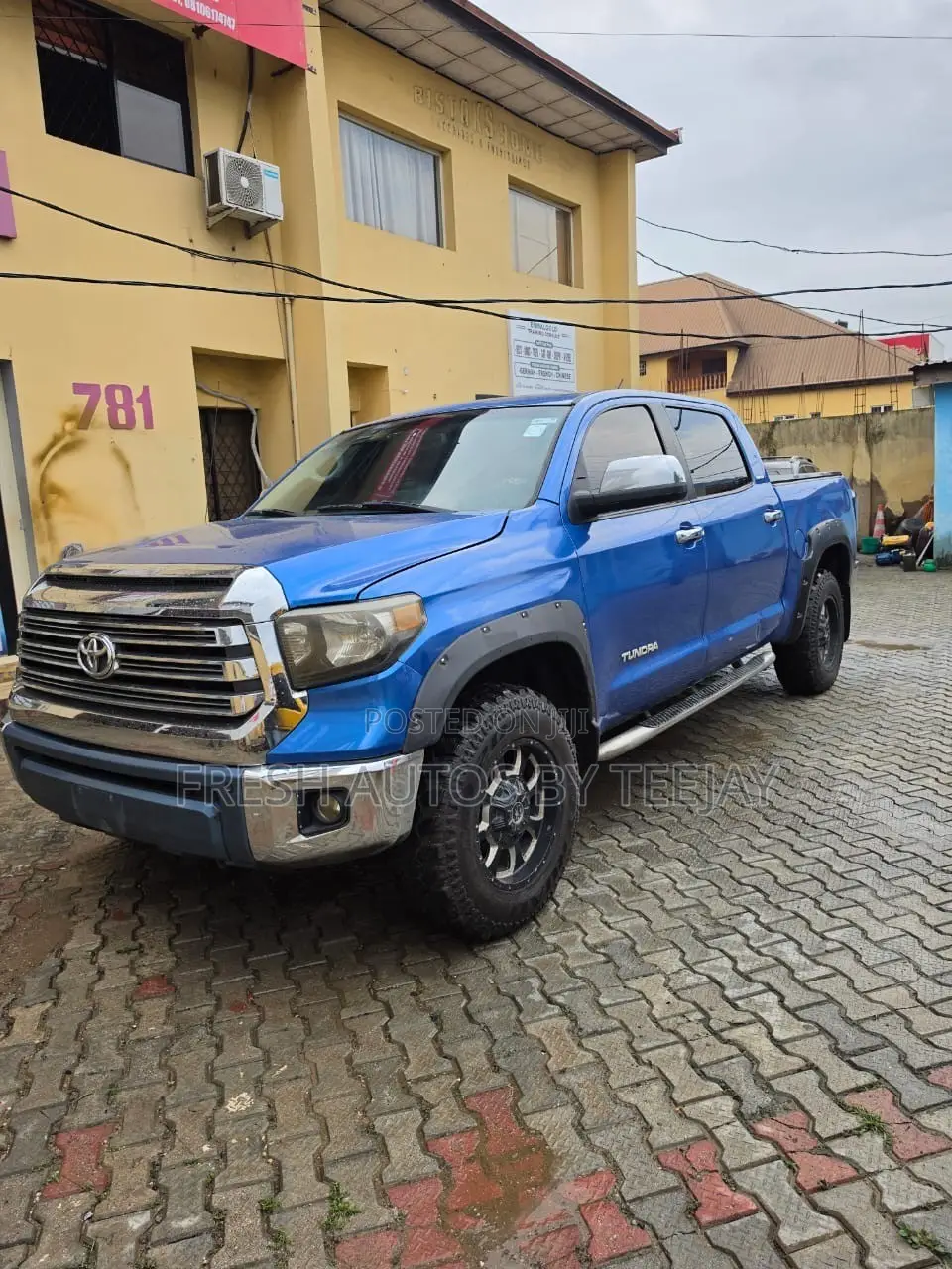 Toyota Tundra Double Cab 4x4 SR5 5.7L Long Bed 2008 Blue
