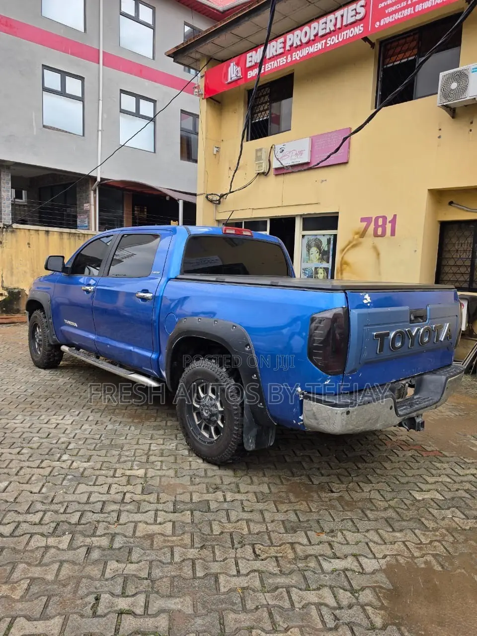 Toyota Tundra Double Cab 4x4 SR5 5.7L Long Bed 2008 Blue