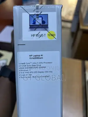 New Laptop HP 15 8GB Intel Core i5 SSD 512GB