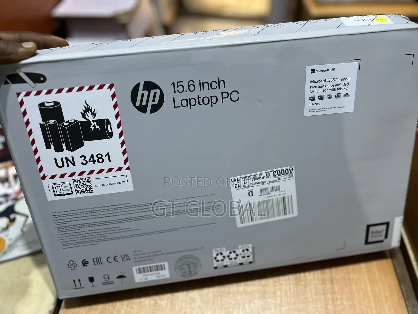 New Laptop HP 15 8GB Intel Core i5 SSD 512GB