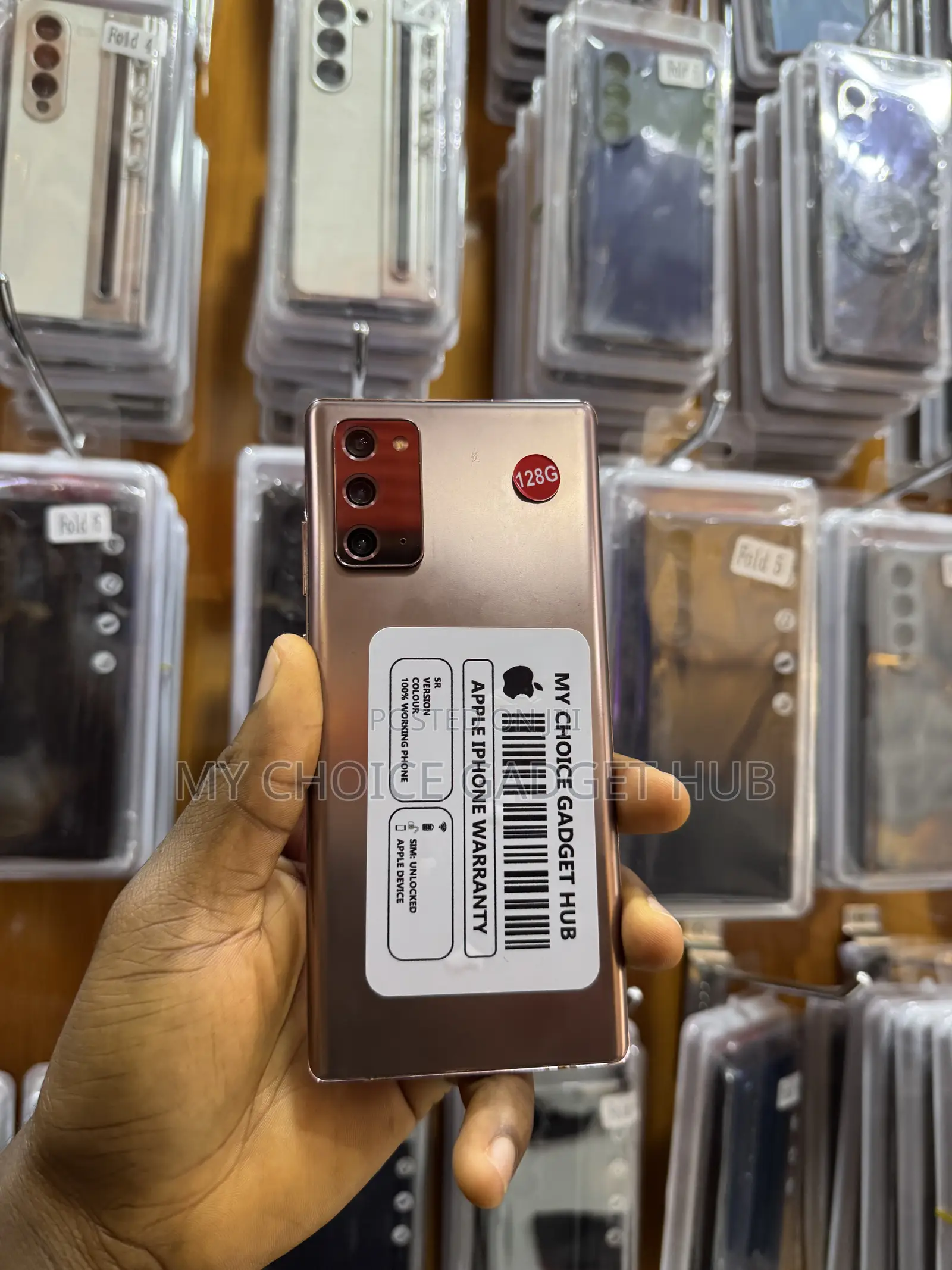 Samsung Galaxy Note 20 256 GB Rose Gold