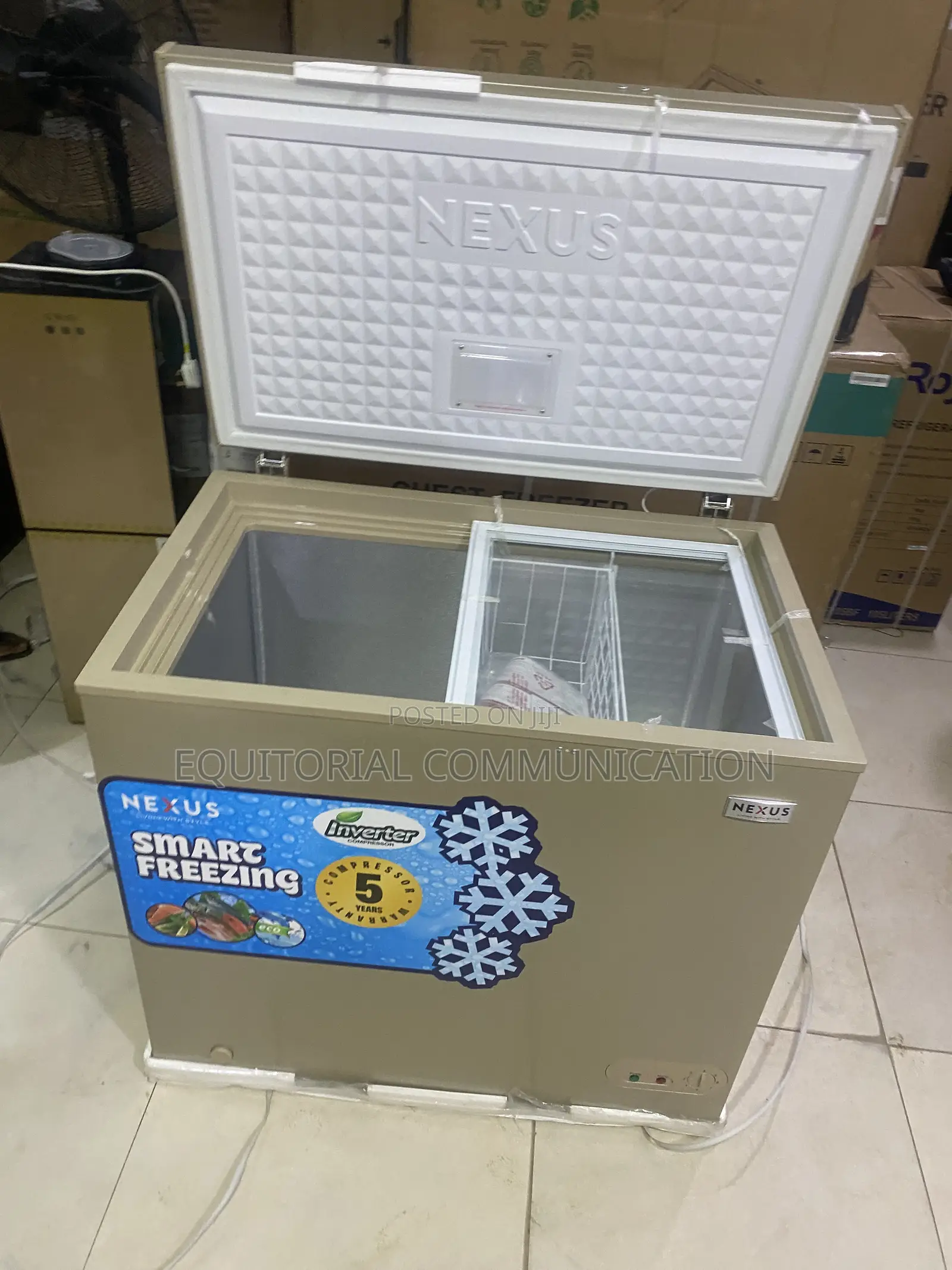 Original Nexus NX-265HEI 207L Inverter Freezer for Everyday Storage