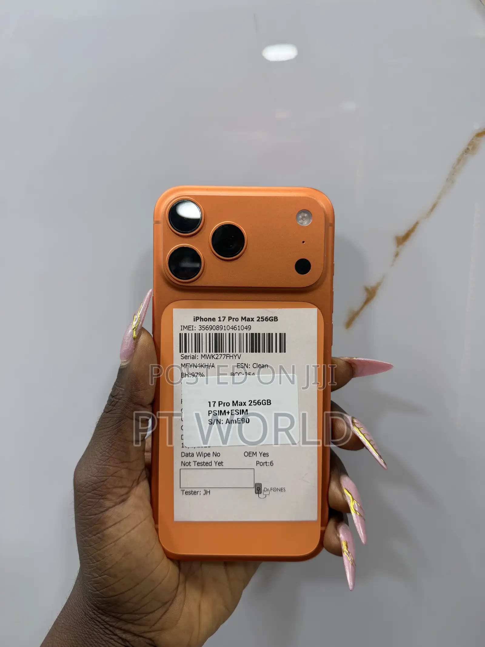 Apple iPhone 17 Pro Max 256 GB Orange