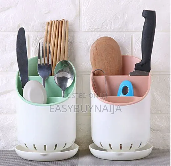 Double Layer Cutlery Rack