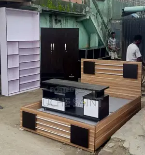 Bed Stand and Family Size Wardrobes
