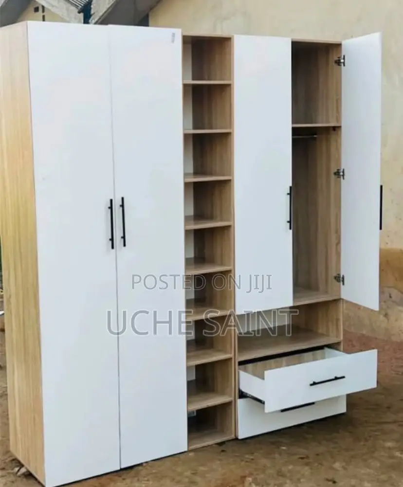 Bed Stand and Family Size Wardrobes