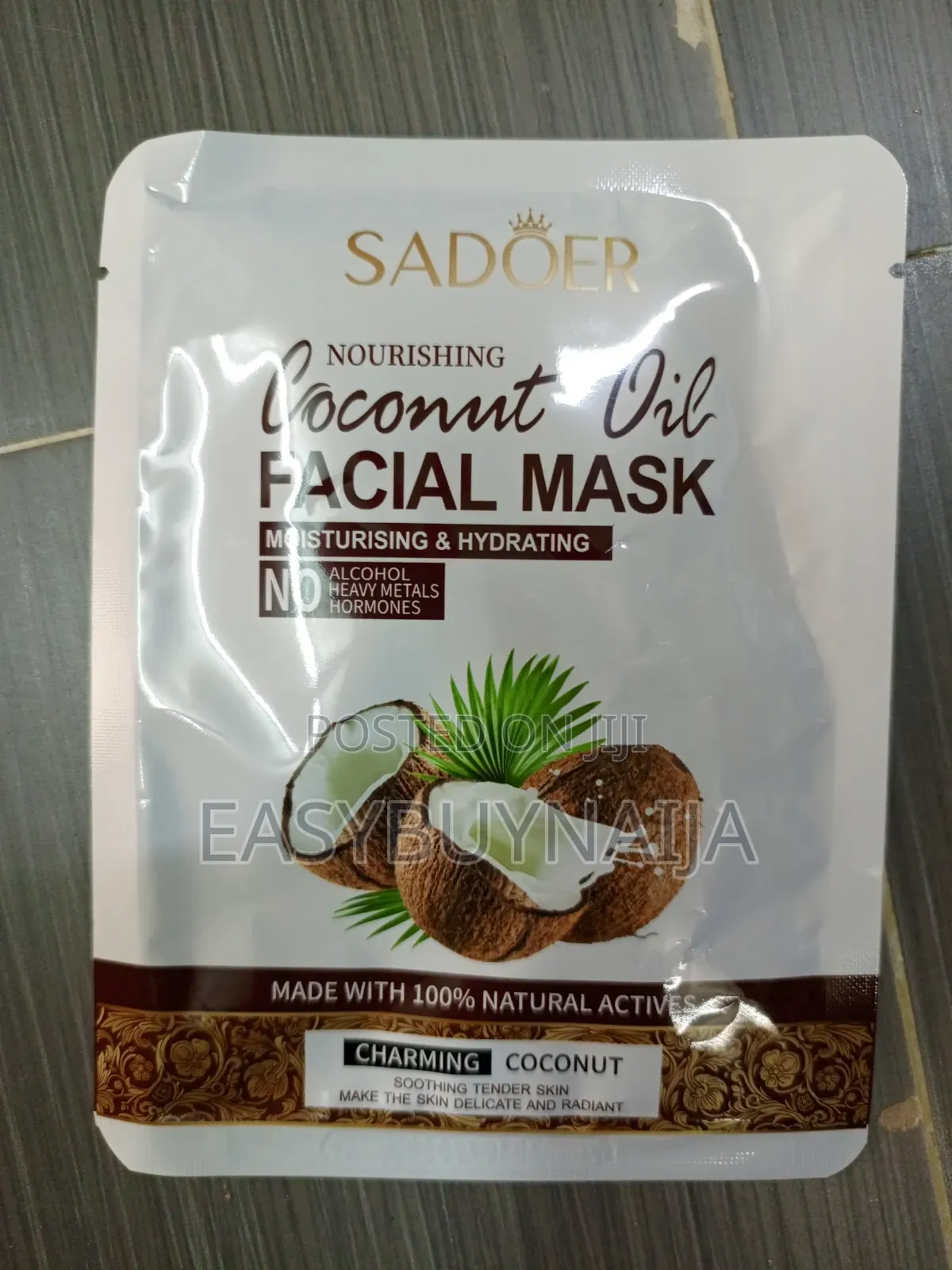 Moisturizing Facial Mask Flower and Fruit Extracts 5pieces