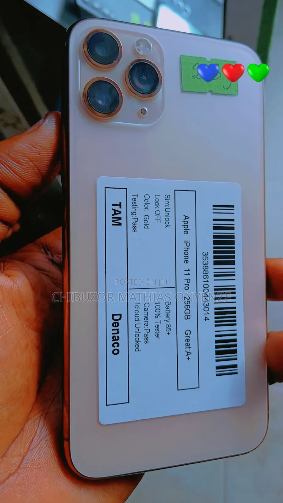 Apple iPhone 11 Pro 256 GB Gold