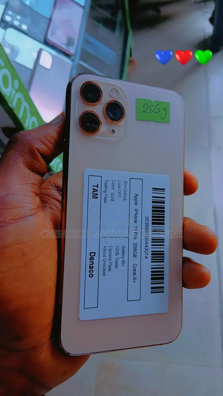 Apple iPhone 11 Pro 256 GB Gold