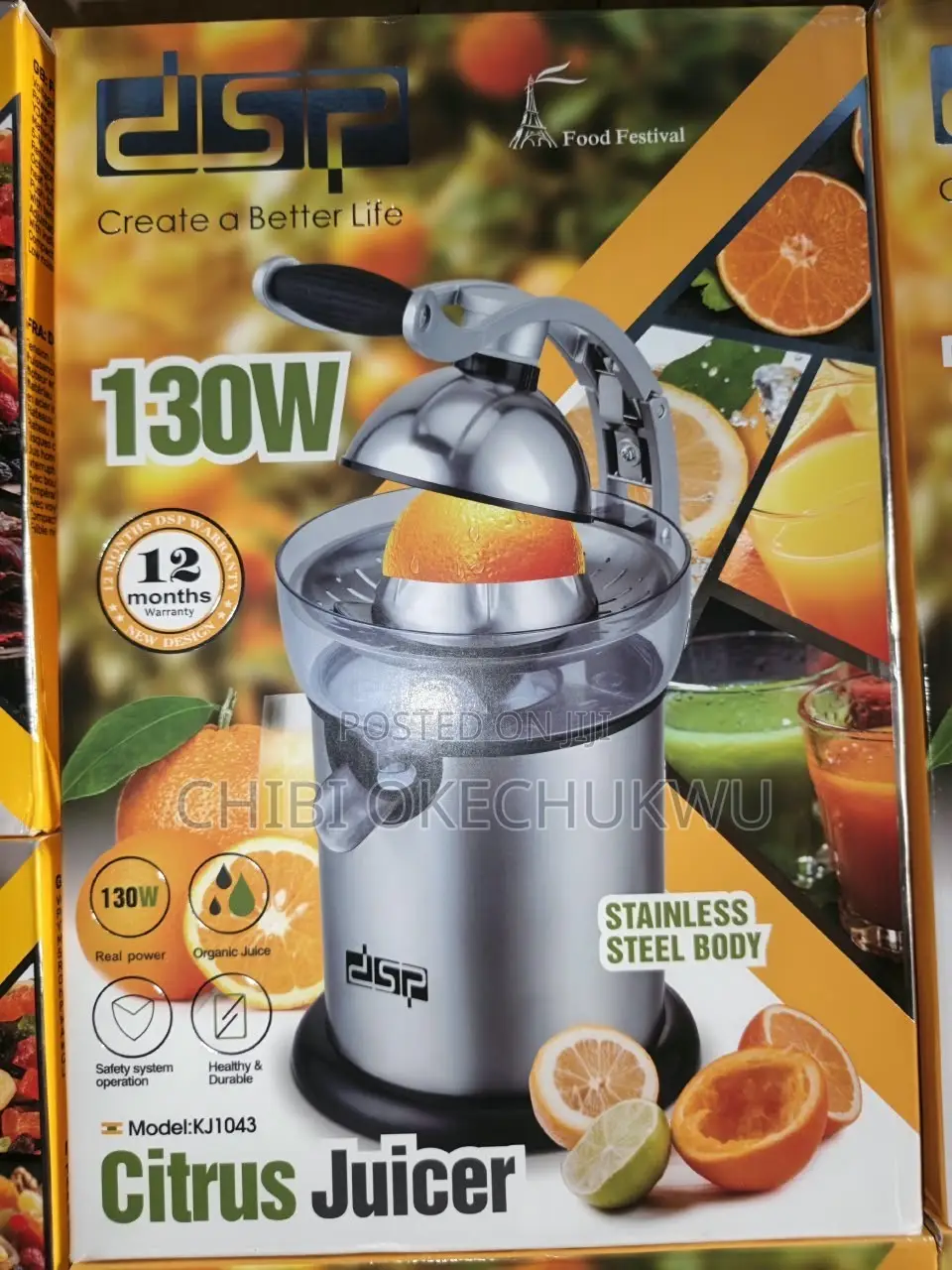 DSP Professional Citrus Juicer
