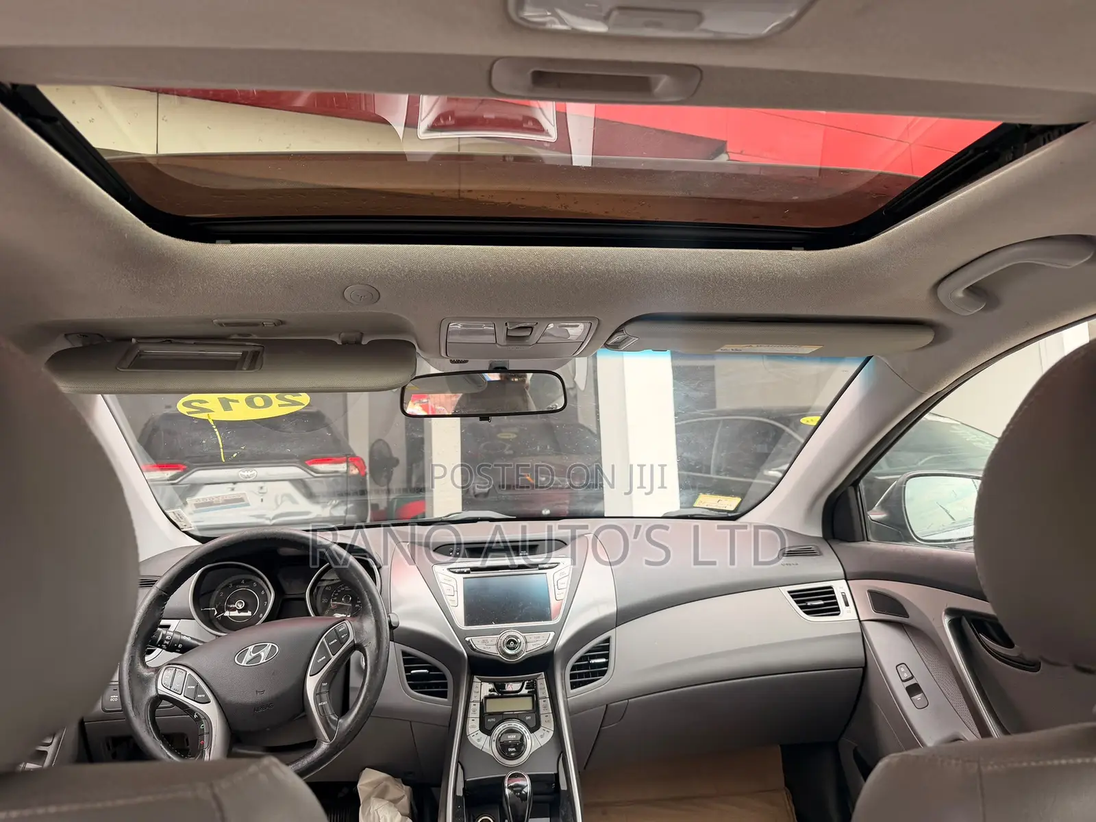 Hyundai Elantra Limited 2012 Black