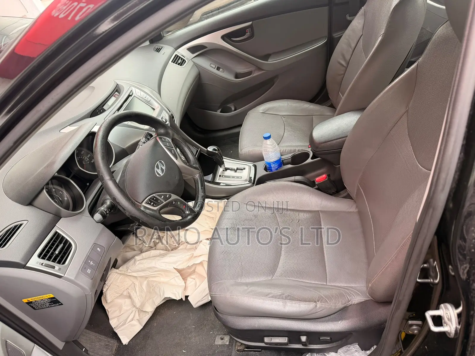 Hyundai Elantra Limited 2012 Black