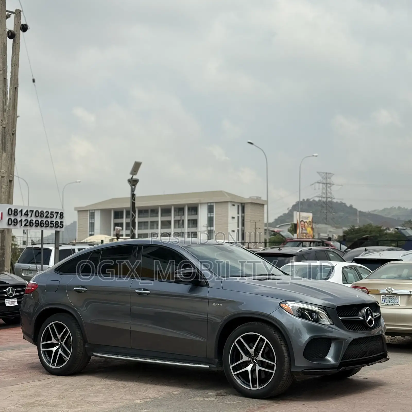 Mercedes-Benz GLE-Class AMG GLE 43 4MATIC 2019 Gray
