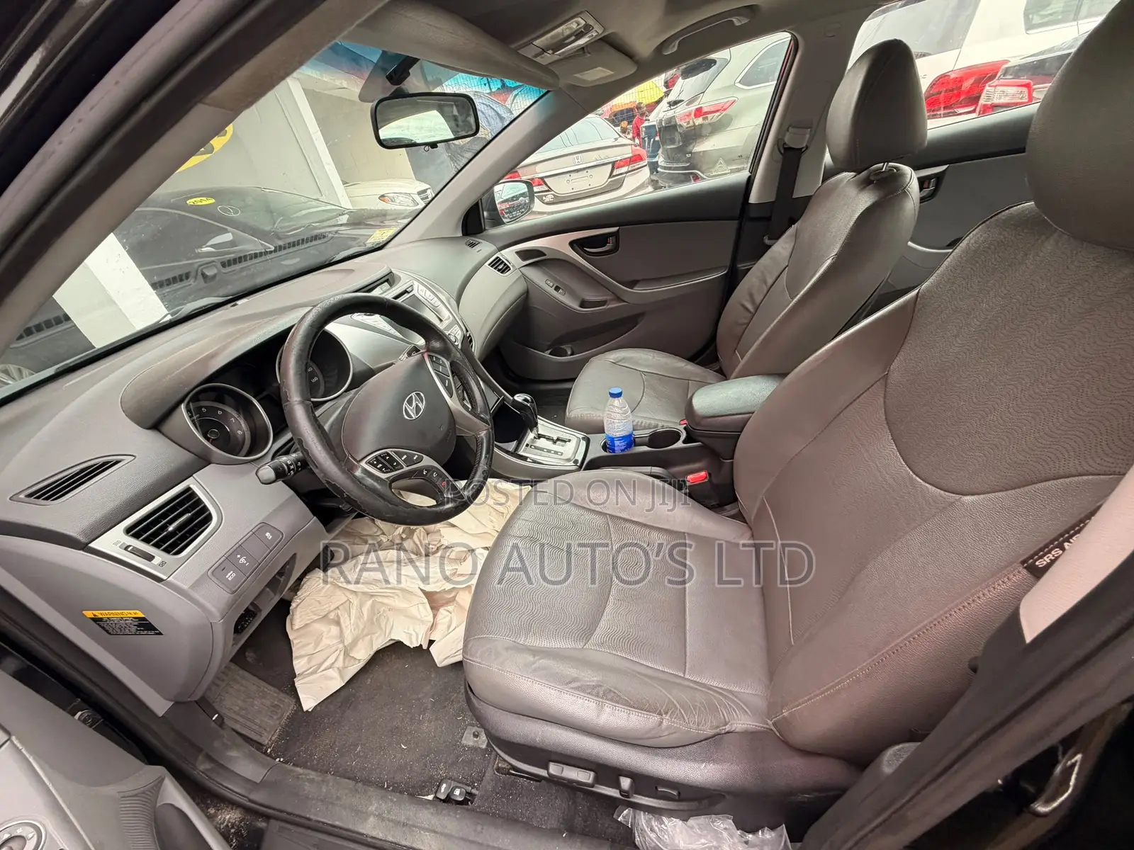 Hyundai Elantra Limited 2012 Black