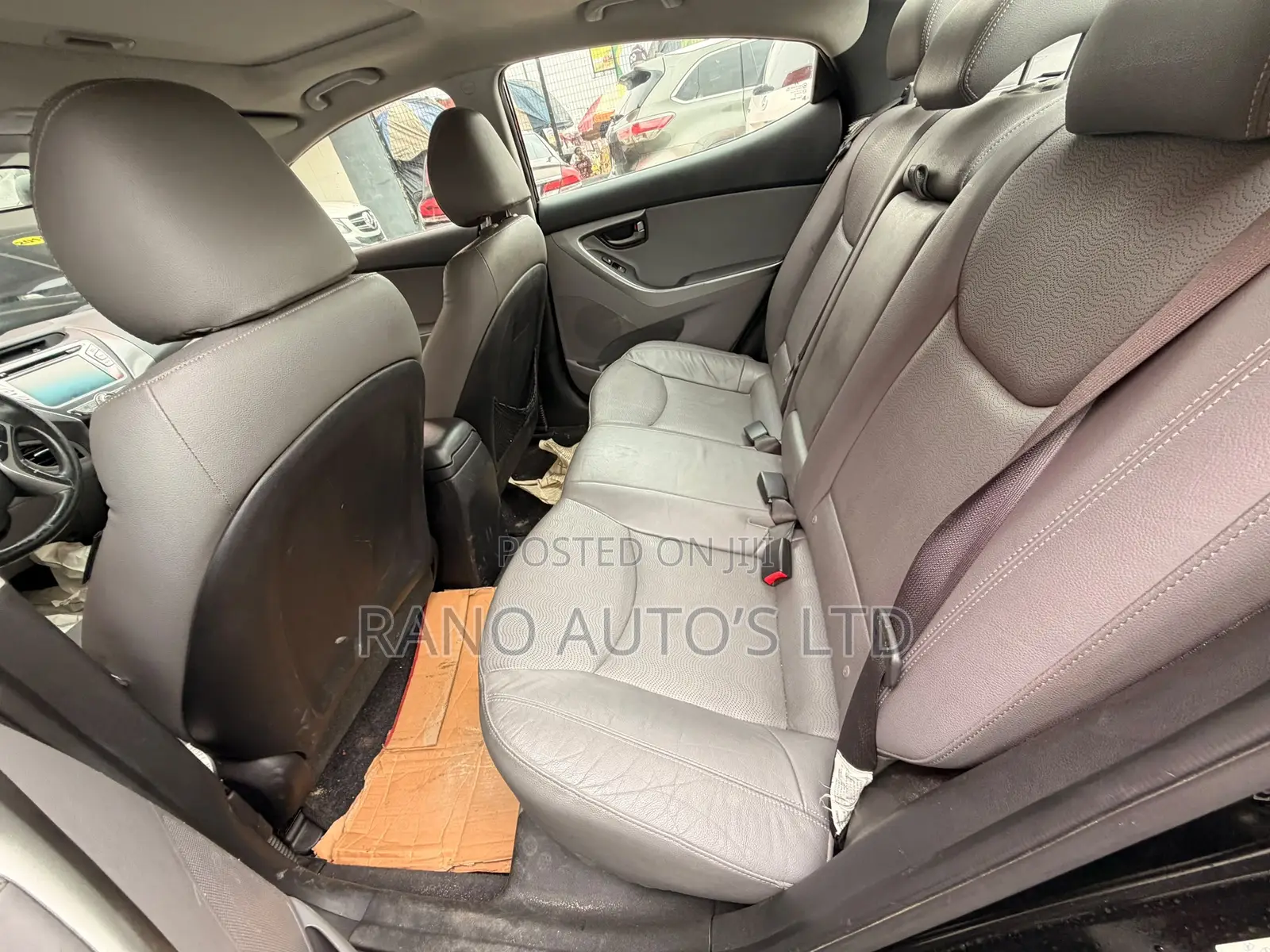 Hyundai Elantra Limited 2012 Black