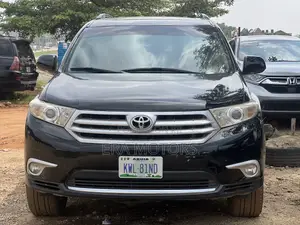 Toyota Highlander Limited 2012 Black