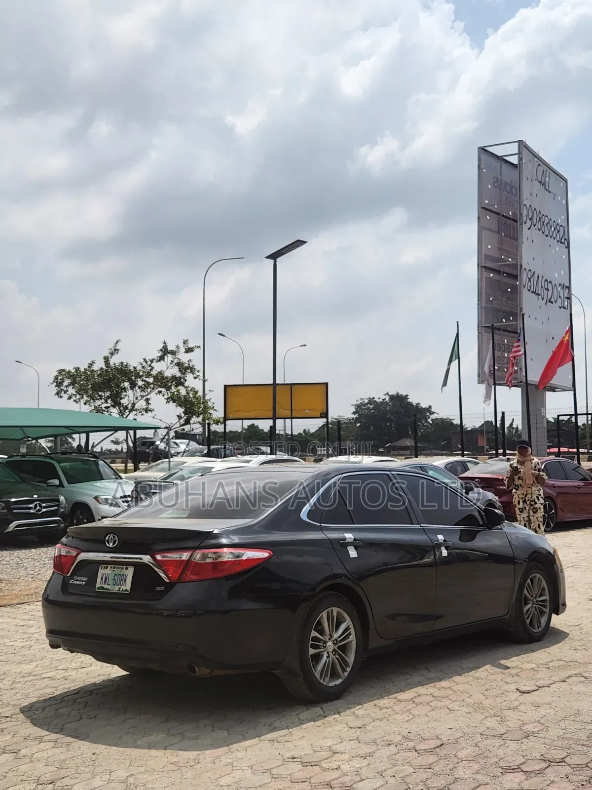 Toyota Camry SE 4dr Sedan (2.5L 4cyl 6A) 2015 Black