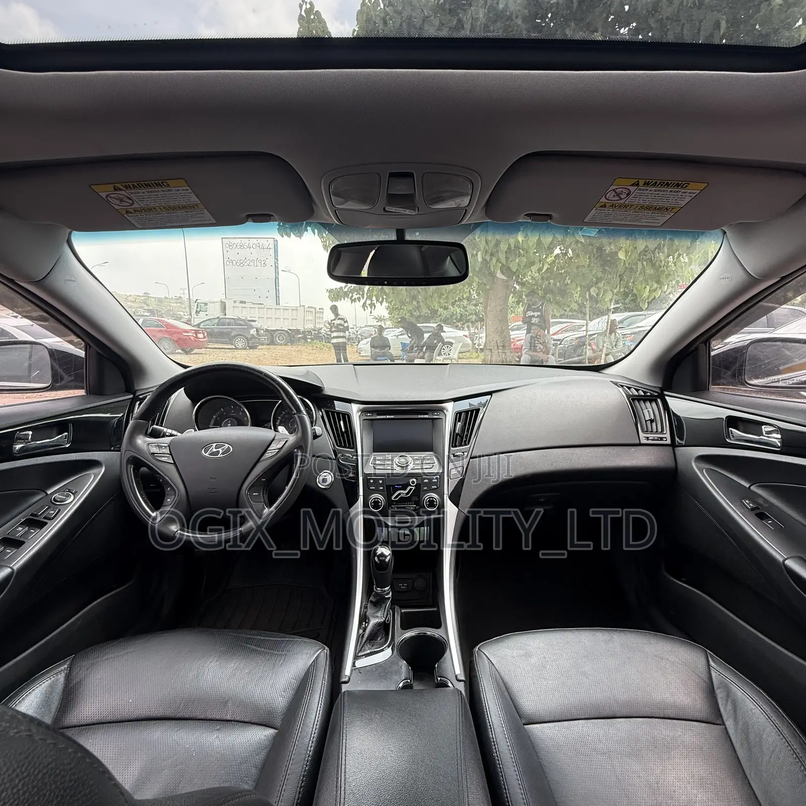 Hyundai Sonata Limited 2.0T Sedan (2.0L 4cyl 6A) 2011 Black